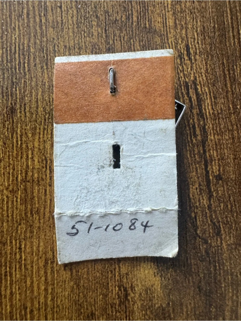 Vintage Sterling Silver Moving‎ Abacus Accountant Teacher Charm Pendant NOS Card